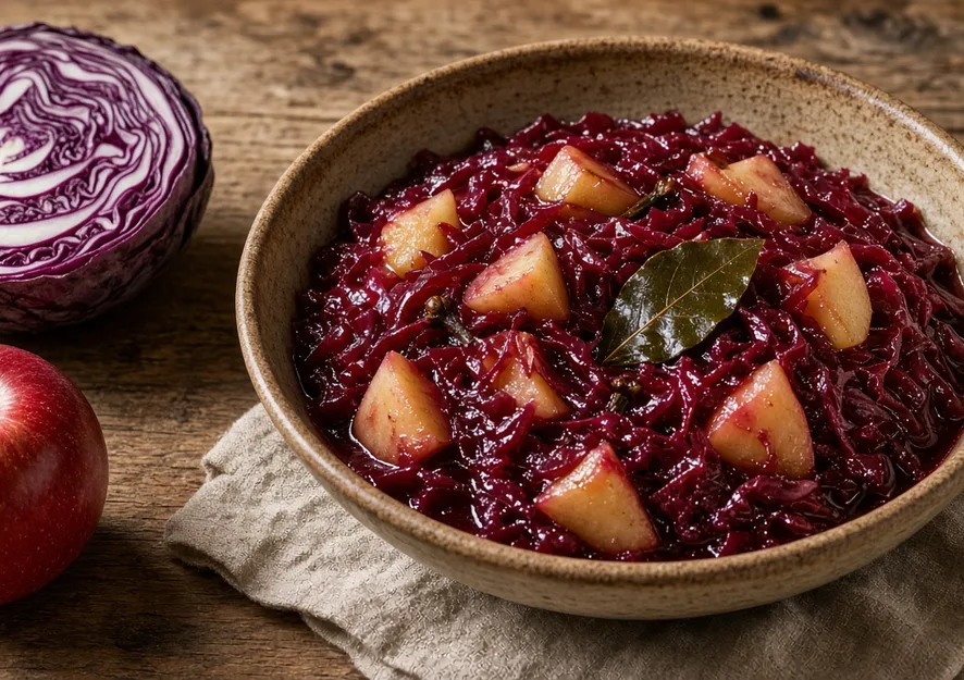 Apfelrotkohl – Rotkohl selber machen