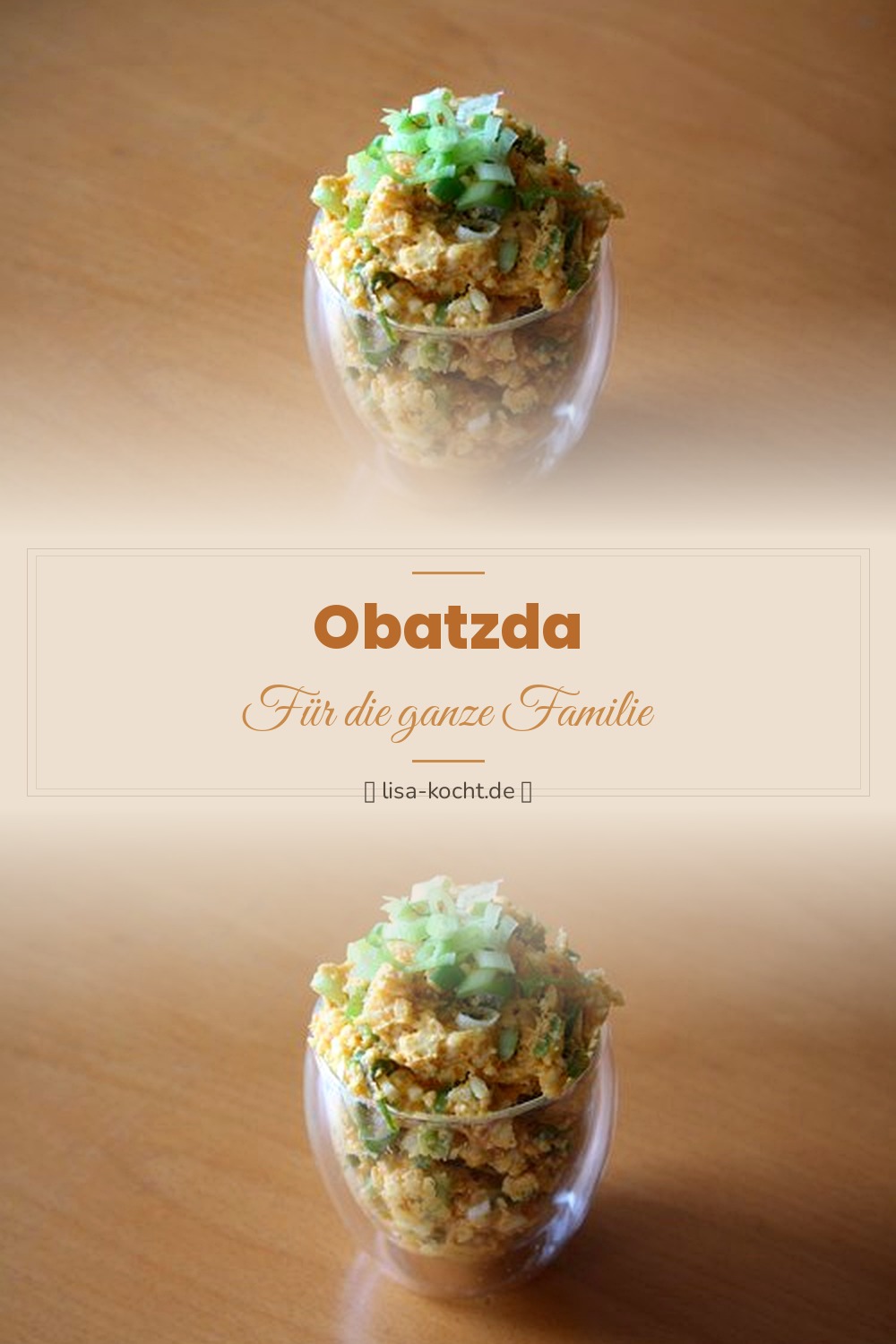 Pinterest Pin: Obatzda Rezept – Echter bayerischer Biergartenklassiker