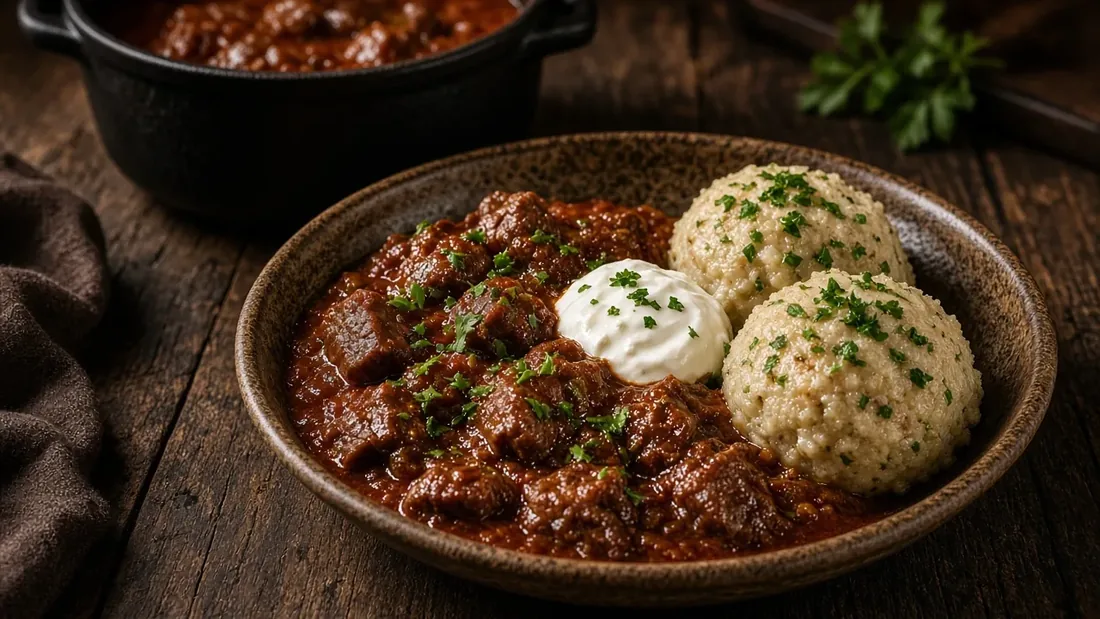 Klassisches Rindergulasch